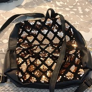 Girls sequined backpack